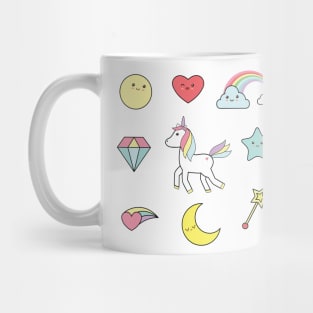 Unicorn and friends Mug